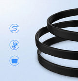 Ugreen vinkel SATA 3.0 kabel 0,5 m sort (US217)