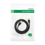 Ugreen US128 10369 USB-A 3.0 / USB-A 3.0 5Gb/s 0,5m kabel - sort