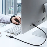 Ugreen USB-A (mandlig) - USB-A (kvindelig) adapter forlængelseskabel USB 3.0 5Gb/s 0.5m sort (US129)