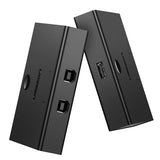 Ugreen switch switch 2xUSB-B - USB-A sort (30345)