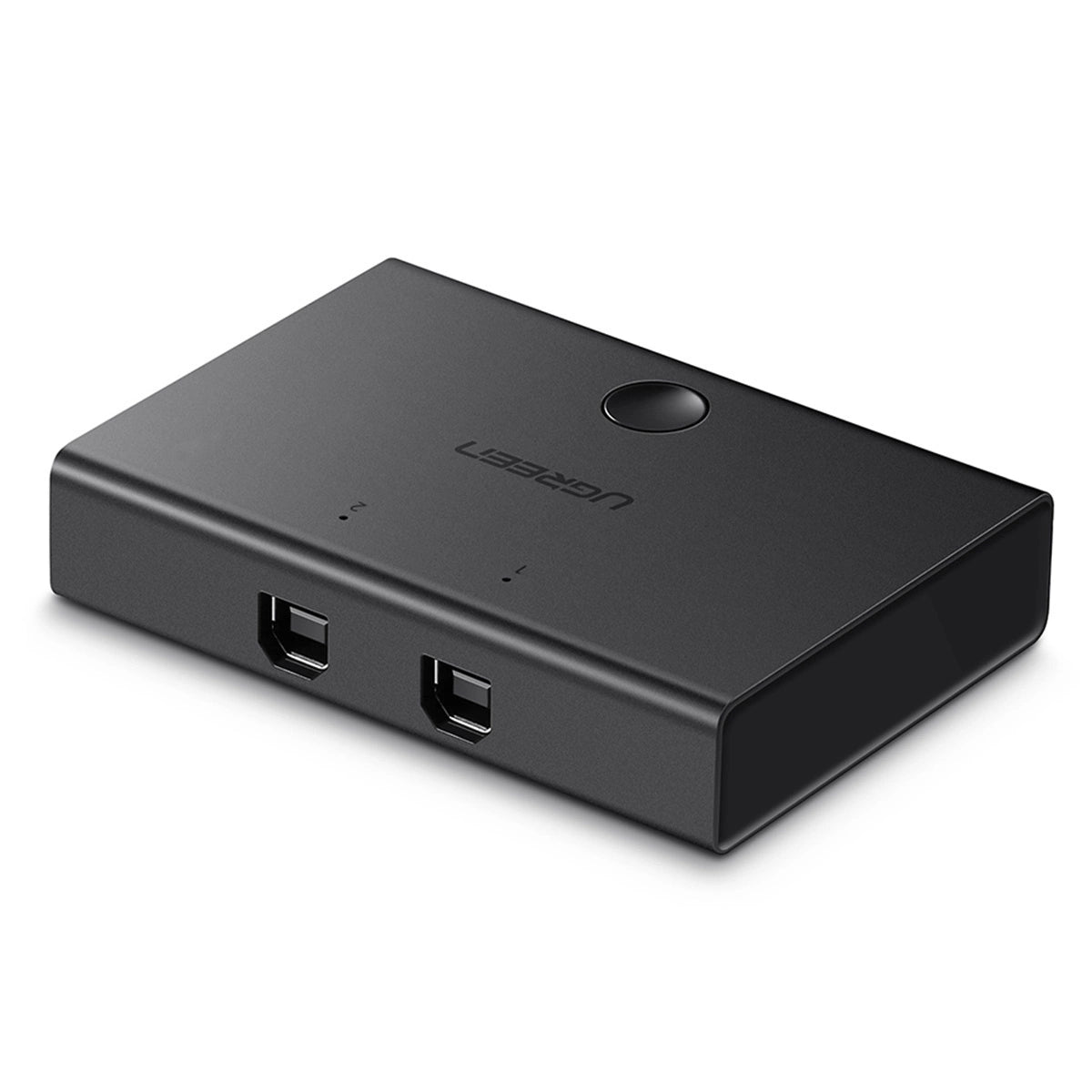 Ugreen switch switch 2xUSB-B - USB-A sort (30345)