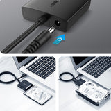 Ugreen USB3.0 adapter til 2,5' / 3,5' SATA disk sort (CM257)