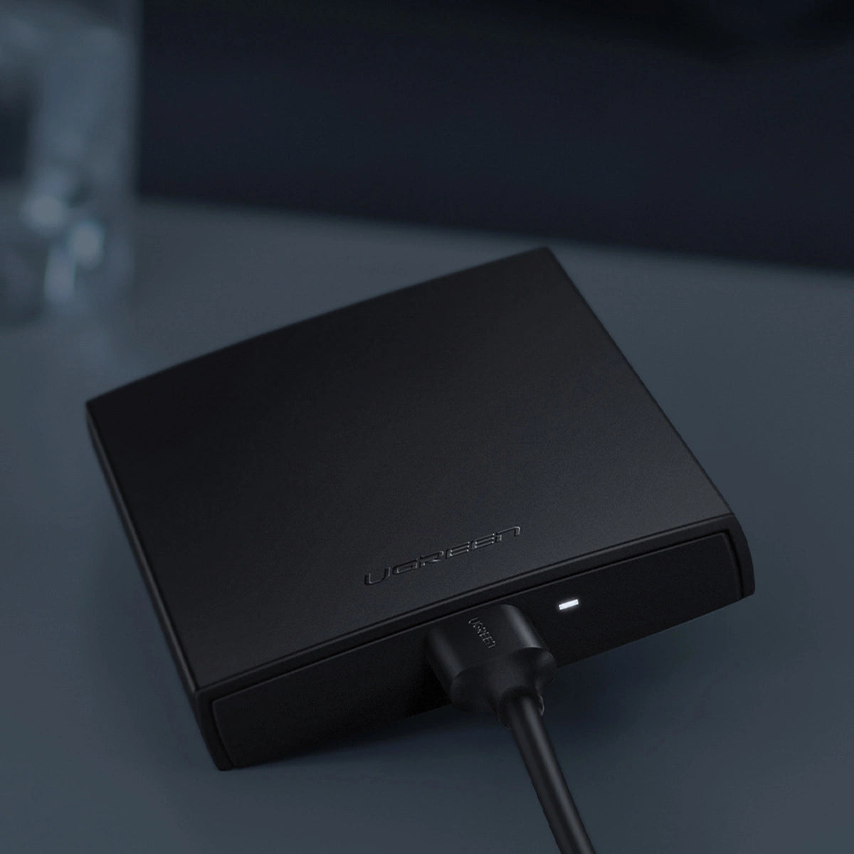 Ugreen SSD/HDD 2.5 og USB 3.0 SATA sort (CM237)