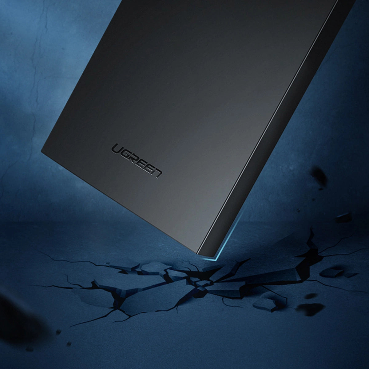 Ugreen SSD/HDD 2.5 og USB 3.0 SATA sort (CM237)