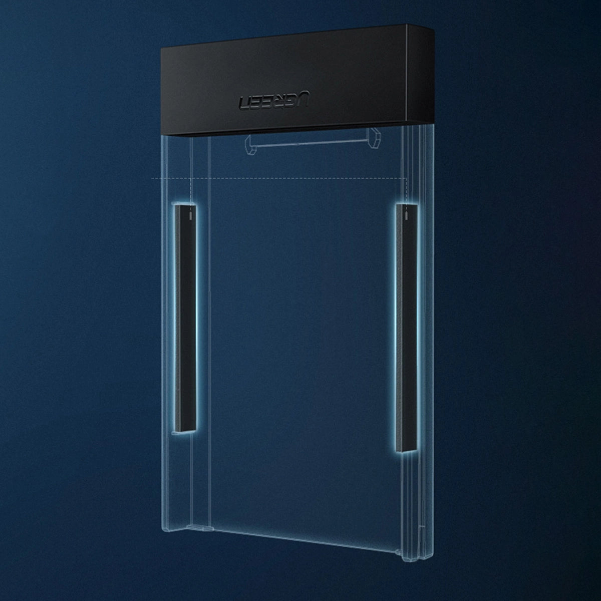 Ugreen SSD/HDD 2.5 og USB 3.0 SATA sort (CM237)