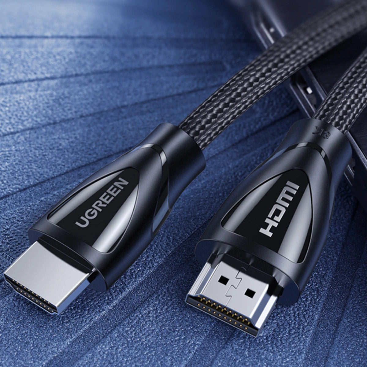 Ugreen HD140 80403 HDMI 2.1 / HDMI 2.1 kabel 2m - sort