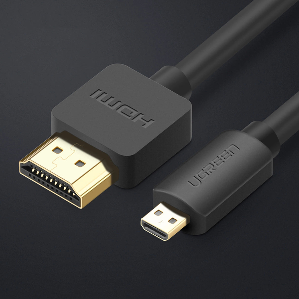 Ugreen kabel Micro HDMI - HDMI kabel 3m sort (HD127)