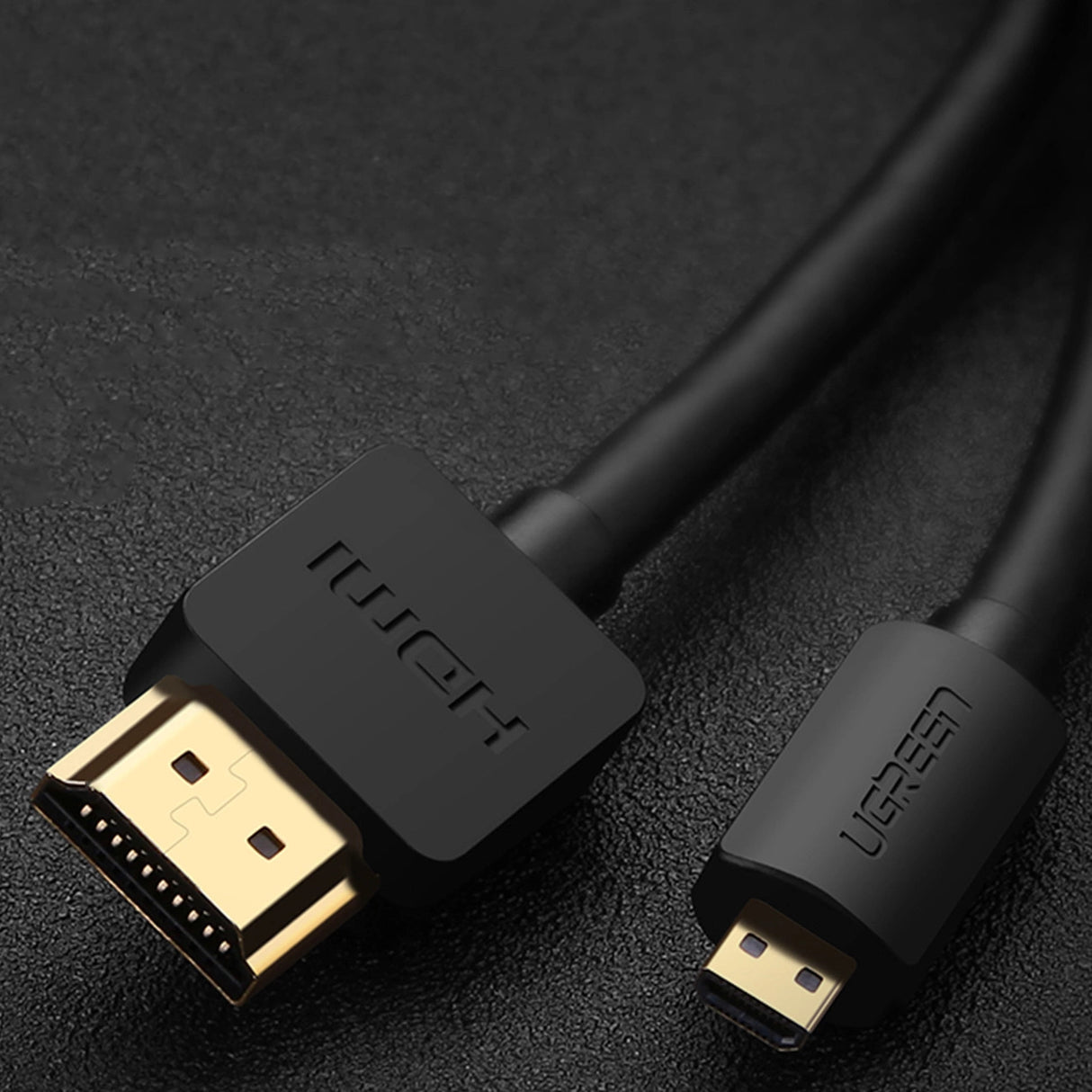 Ugreen kabel Micro HDMI - HDMI kabel 3m sort (HD127)