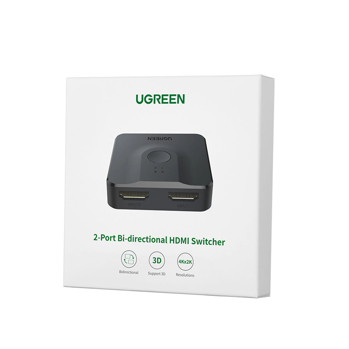 Ugreen switch HDMI splitter switch - 2x HDMI 4K 60Hz sort (CM217)