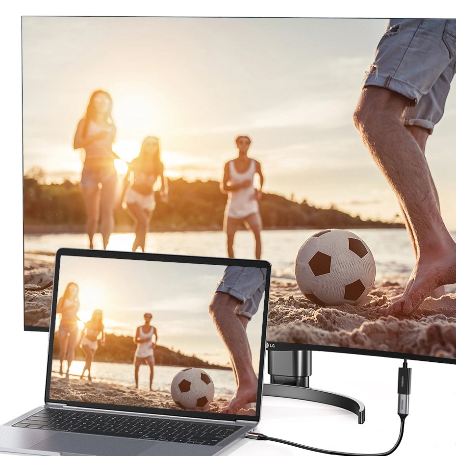 Ugreen MM137 40363 DisplayPort (mandlig) til HDMI (kvindelig) 4K/1080p Adapter - sort
