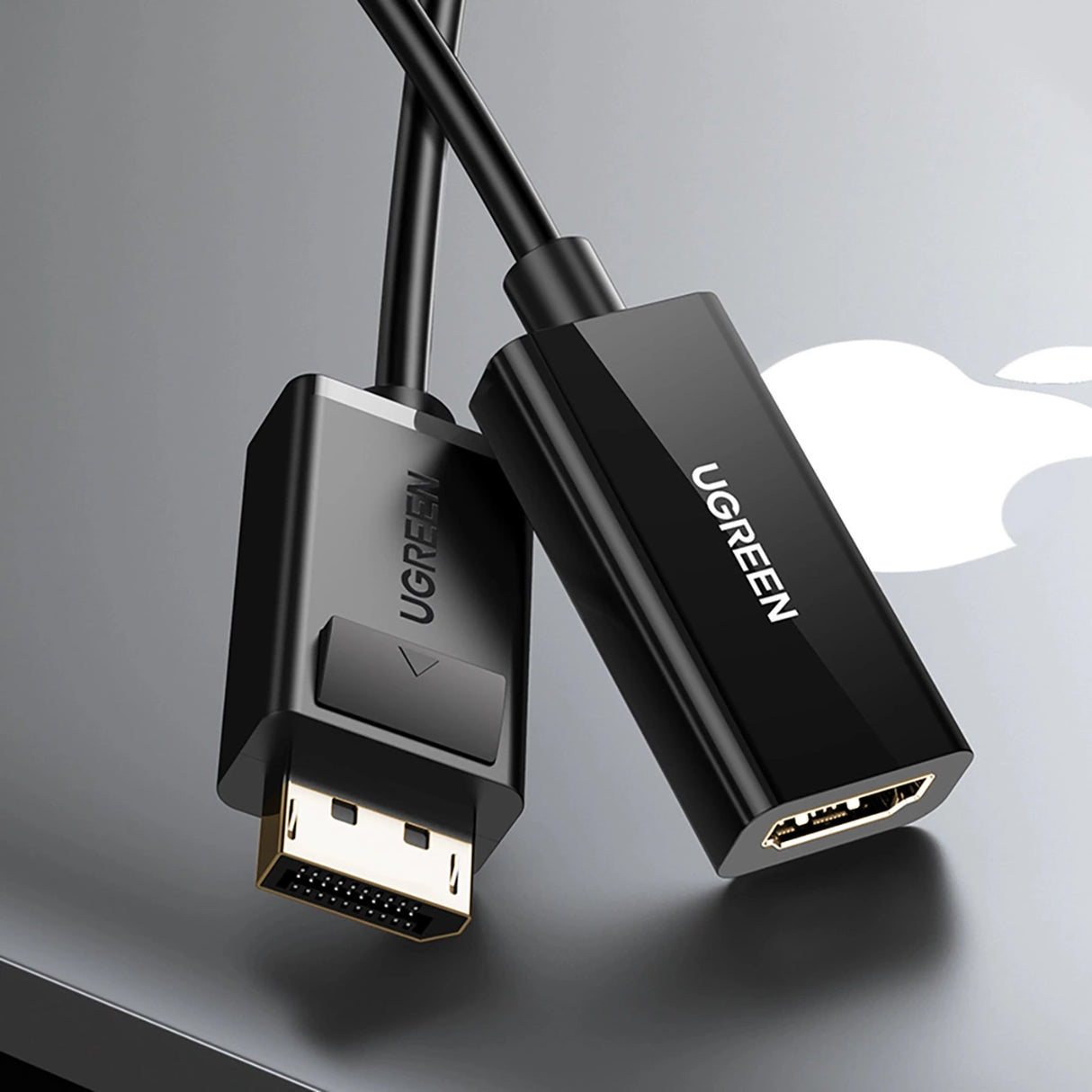 Ugreen MM137 40363 DisplayPort (mandlig) til HDMI (kvindelig) 4K/1080p Adapter - sort