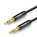 Ugreen lydkabel AUX lige minijack 3,5 mm 1m sort (AV112)