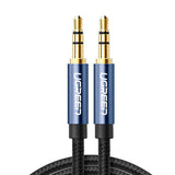 Ugreen AUX-lydkabel lige minijack 3,5 mm 1m blå (AV112)