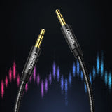 Ugreen AUX-lydkabel lige minijack 3,5 mm 1m blå (AV112)
