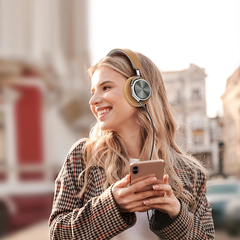 Ugreen audio kabel AUX vinklet minijack 3,5 mm 2m blå (AV112)