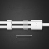 Ugreen kabel hovedtelefon splitter mini jack 3,5 mm - 2 x mini jack 3,5 mm (2 x stereo udgang) 20 cm hvid (AV134)