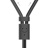 Ugreen AV102 10511 kabel 3,5 mm mini jack (mand) / 2RCA (mand) 1,5 m - grå