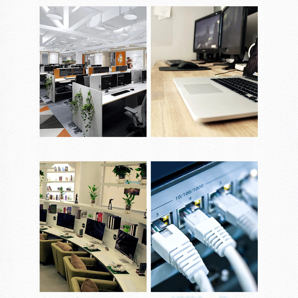 Ugreen LAN Ethernet U/UTP Cat. 6 1000Mbps 15m sort (NW102)