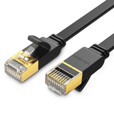 Ugreen Ethernet patch cord U/FTP Cat. 7 10Gb/s flad 0,5m sort (NW106)