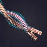 Ugreen Ethernet patch cord U/FTP Cat. 7 10Gb/s flad 0,5m sort (NW106)