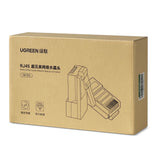 Ugreen 100x plug end RJ45 8P8C (UTP Cat. 5 / Cat. 5e) gennemsigtig (NW110)