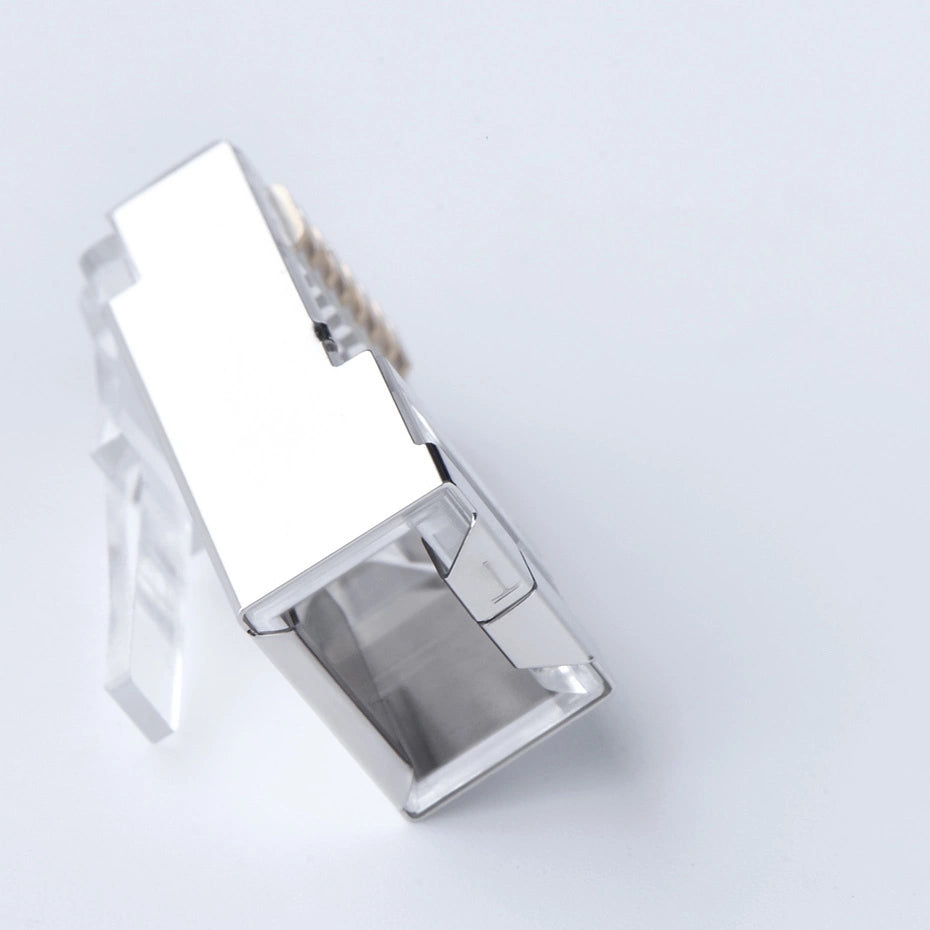 Ugreen 10x plug end RJ45 8P8C (UTP Cat. 6 / Cat. 5 / Cat. 5e) sølv (NW111)