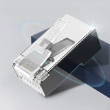 Ugreen 10x plug end RJ45 8P8C (UTP Cat. 6 / Cat. 5 / Cat. 5e) sølv (NW111)