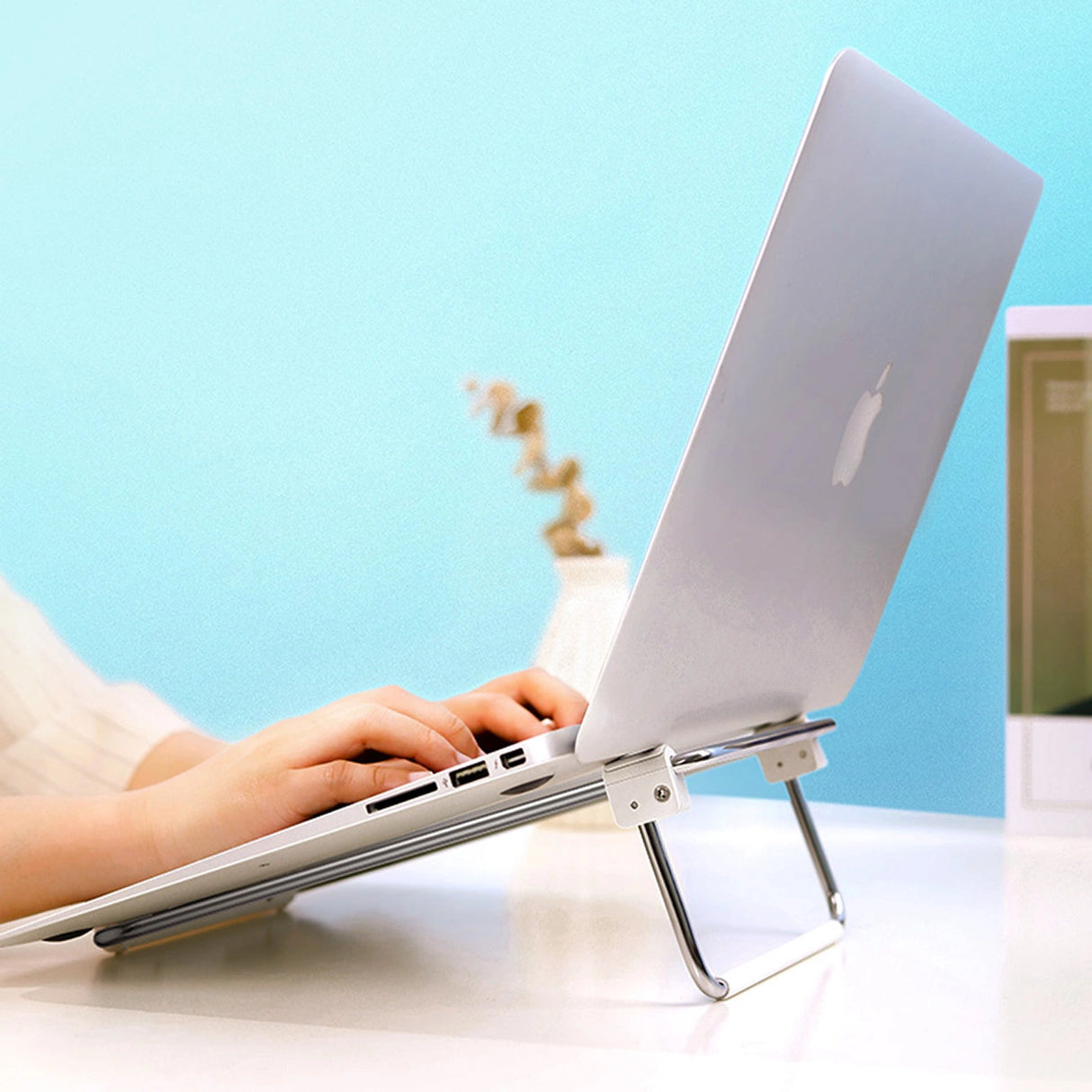 Ugreen justerbar stand laptop stand sølv (LP230)