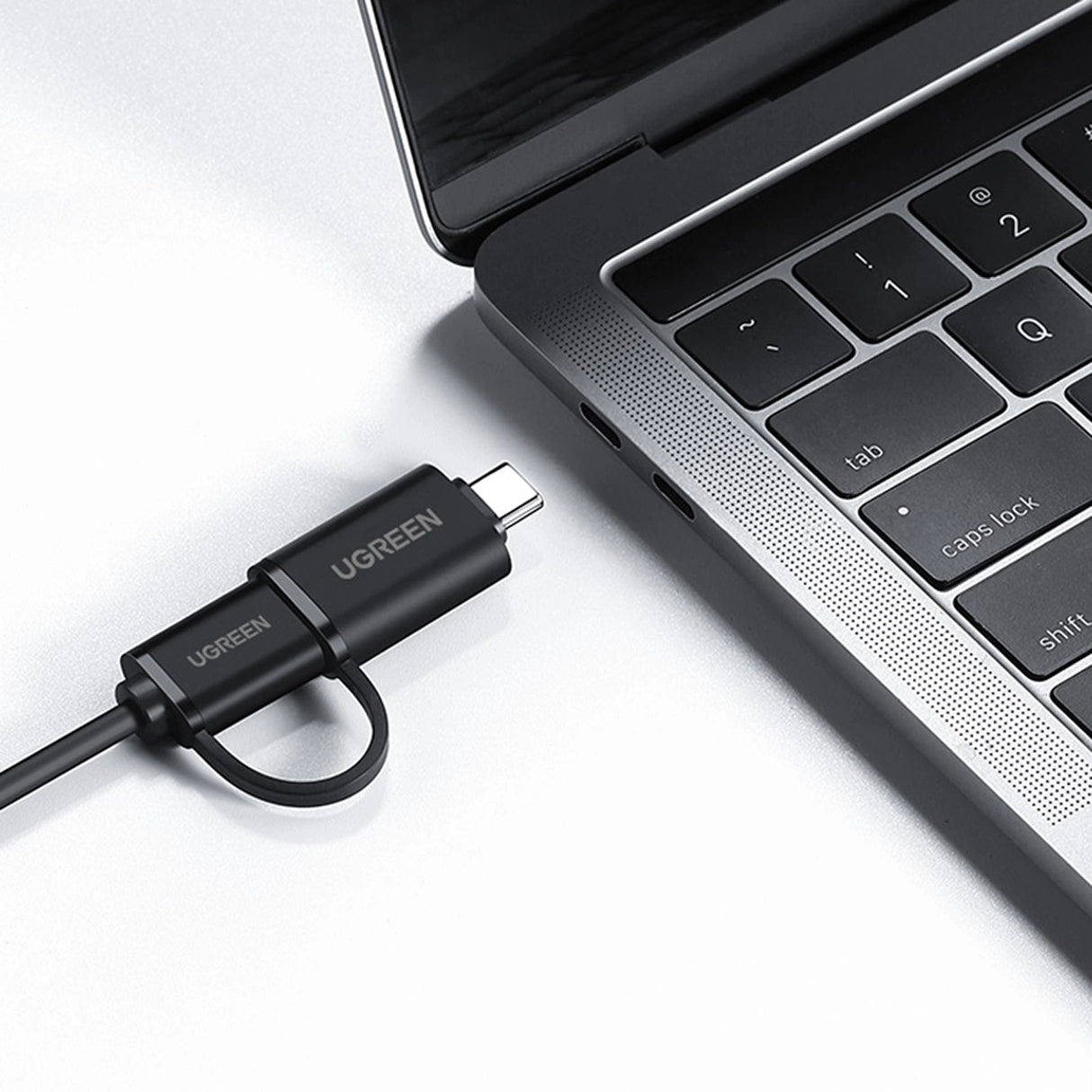 Ugreen HUB 4in1 USB-C - 4xUSB 3.0 5Gb/s 1m sort (CR113)
