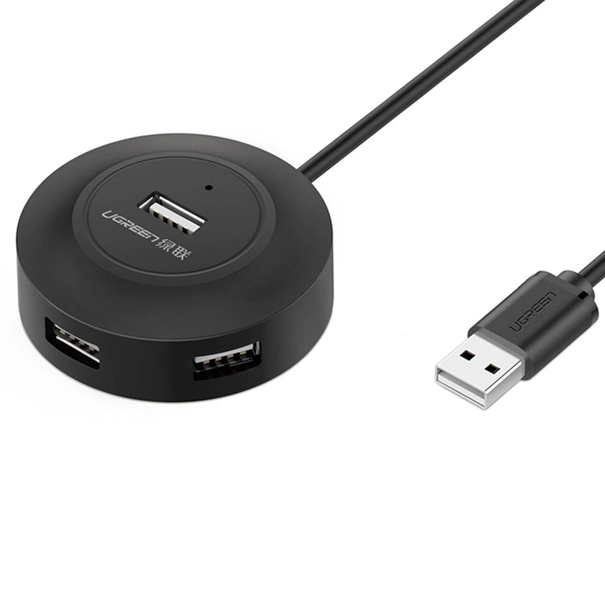 Ugreen HUB 4in1 USB-A - 4xUSB-A 2.0 480Mb/s 1m sort (CR106)