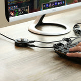 Ugreen HUB 4in1 USB-A - 4xUSB-A 2.0 480Mb/s 1m sort (CR106)