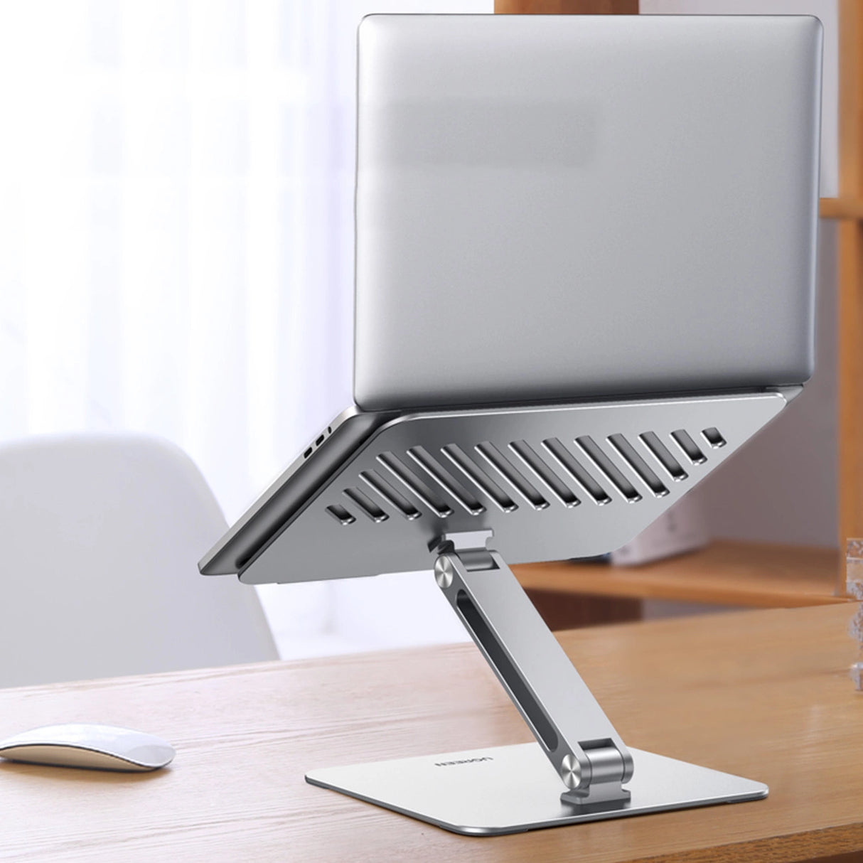 Ugrøn metalstativ, sammenklappelig bærbar tabletstativ (LP339)