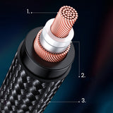 Ugreen lydkabel 3,5 mm mini jack (mandlig) - XLR (kvindelig) 1m sort (AV182)