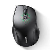 Ugreen ergonomisk trådløs computermus sort (MU101)