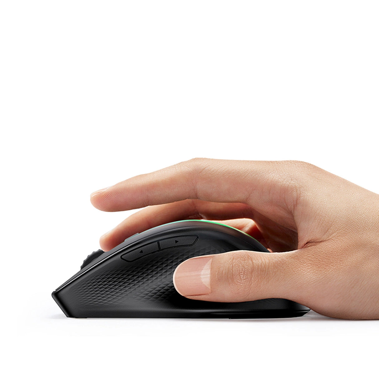 Ugreen ergonomisk trådløs computermus sort (MU101)