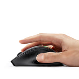 Ugreen ergonomisk trådløs computermus sort (MU101)