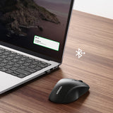 Ugreen ergonomisk trådløs computermus sort (MU101)