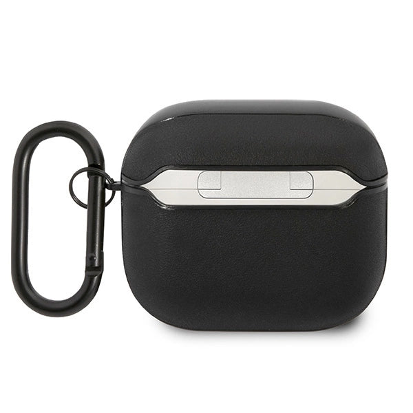 AMG læder Big Logo case til AirPods 3 - sort