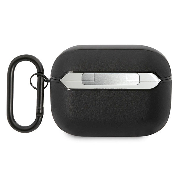 AMG Leather Big Logo-kasse til AirPods Pro - sort