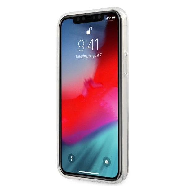 AMG Electroplate Vertical case til iPhone 12 / iPhone 12 Pro - gennemsigtig
