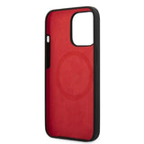 Ferrari FESSIHMP13XBK iPhone 13 Pro Max 6.7" sort/sort hardcase Silicone MagSafe
