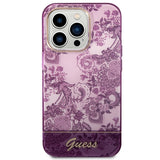 Guess Porcelæn Samlingscase til iPhone 14 Pro Max - fuchsia