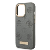Guess GUHMP13LSAPSTG iPhone 13 Pro / 13 6.1" grå/grå hardcase Peony Logo Plade MagSafe