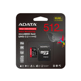 ADATA High Endurance 512 GB MicroSDXC UHS-I Klasse 10