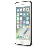 Karl Lagerfeld Saffiano Karl&Choupette hovedetæppe til iPhone 7 Plus / iPhone 8 Plus - sort