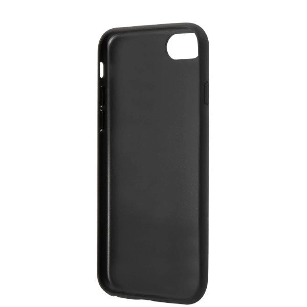 Karl Lagerfeld KLHCI8SAKICKCBK iPhone 7/8 / SE 2020 / SE 2022 sort/sort hardcase Saffiano Karl&Choupette Head