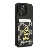 Karl Lagerfeld Karlimals Cardslot case til iPhone 13 Pro / iPhone 13 - sort