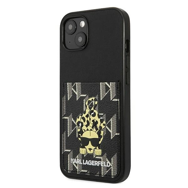 Karl Lagerfeld Karlimals Cardslot case til iPhone 13 - sort