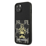 Karl Lagerfeld Karlimals Cardslot case til iPhone 13 - sort