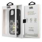 Karl Lagerfeld Karlimals Cardslot case til iPhone 13 - sort